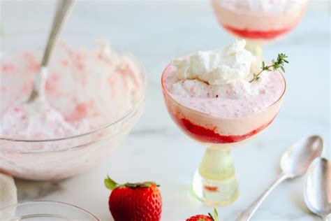 Easy Spring Dessert Recipe For Strawberry Fool Modern Glam