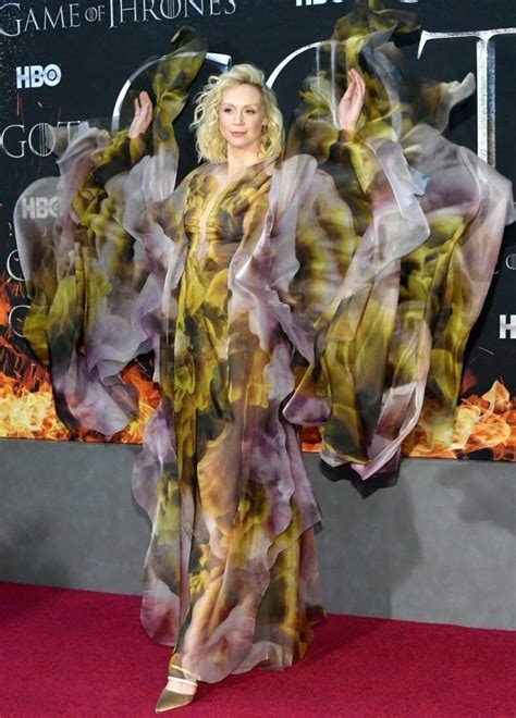 Gwendoline Christie In Iris Van Herpen Haute Couture ‘game Of Thrones