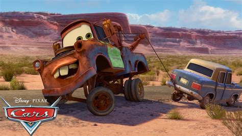 Mater Is The Best Tow Truck In Town Pixar Cars Youtube