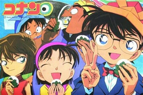 Genta Kojima Ayumi Yoshida And Mitsuhiko Tsuburaya Anime 870619 On