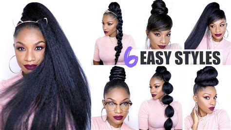 Now with drawstring ponies, you can kiss the bad hair days away. How to Style a Drawstring Ponytail | 6 Quick & Easy ...