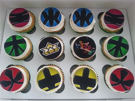 Power Rangers Samurai Cupcakes Edible Print Cake Edible Printing