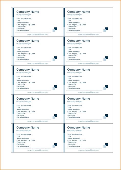 Avery ® business cards template. Avery Business Cards Template 28878 | williamson-ga.us