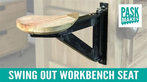 Check spelling or type a new query. Swing Out Workbench Seat | Wall seating, Industrial style office furniture, Diy stool