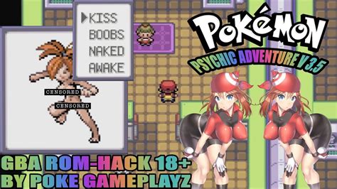 Pokémon Psychic Adventure V3 5 Gba Rom Hack 18 Gym Battle Flannery Reward Censored Youtube