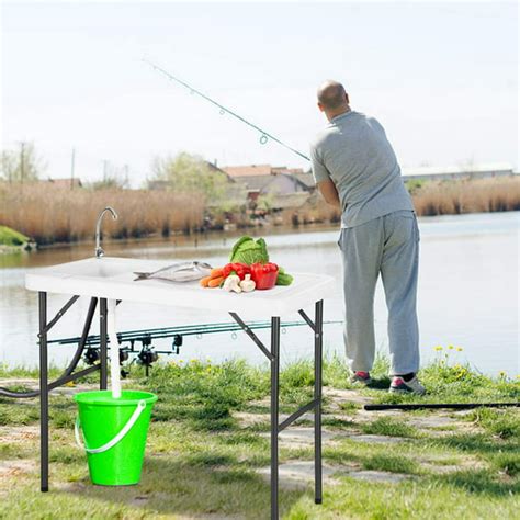 45 Camping Tables That Fold Up Wth Sink Faucet Portable Folding Table