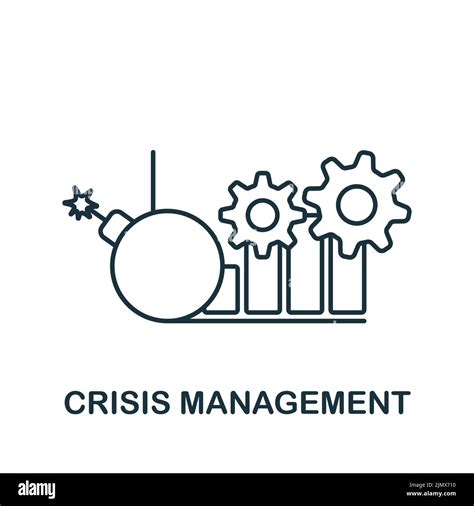 Crisis Management Icon Monochrome Simple Community Icon For Templates