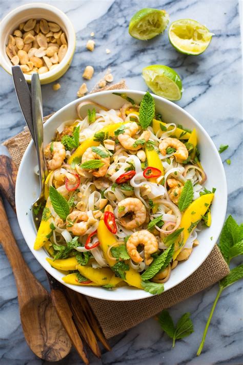 Everyone loves thai flavors, so thai shrimp salad will always be a hit at parties. Thai Shrimp Salad Recipe : Thai Shrimp Salad With Sesame Peanut Dressing Spices In My Dna ...