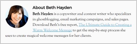 How To Write An Author Bio 7 Byline Examples Turning Readers Into Leads