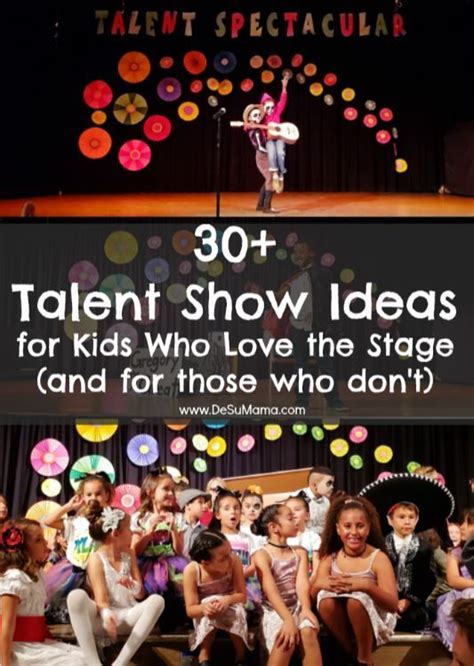 Talent Show Ideas For Kids Who Love Performing Kids Talent Kids