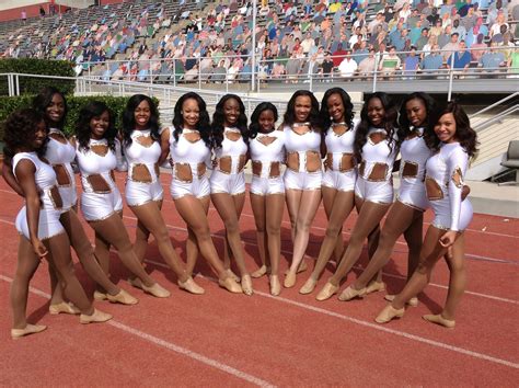 Albany State Golden Passionettes Black Cheerleaders Football