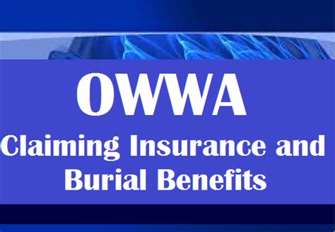 As life changes, insurance needs can change too. OWWA Claiming Insurance and Burial Benefits
