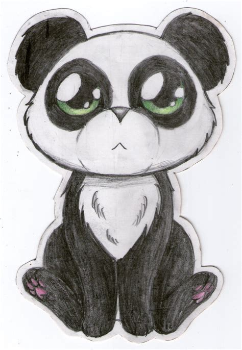 Here presented 53+ animal eyes drawing images for free to download, print or share. Baby Panda Drawings - Top Images | Panda drawing, Cute ...