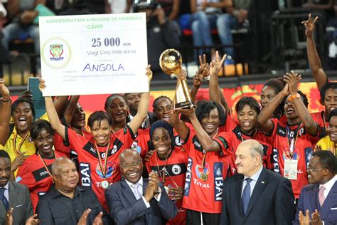 Angola Vence O Campeonato Africano De Andebol Feminino Rede Angola Notícias Independentes