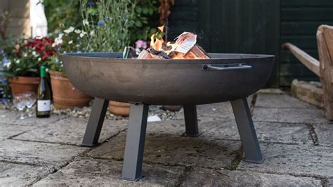 Woodlodge Glasto Firepit Fire Pits Chimineas Heaters Tong Garden