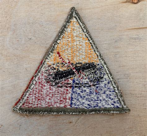 Us Army Vintage Patches Armored Division Desi Flickr