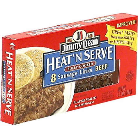 Jimmy Dean Heat N Serve Sausage Links Fully Cooked Shop Superlo Foods