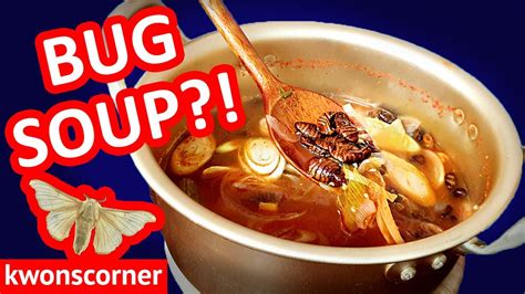 Korean Bug Soup Silkworm Pupa Soup Beondegi Tang Recipe Youtube