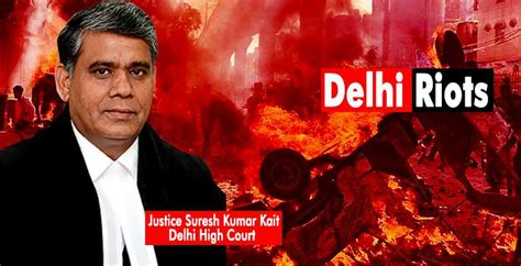 Delhi High Court Delhi High Court News Cctv Footage Delhi Riots