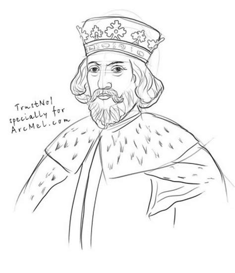 16 King Drawing Ideas How To Draw A King Diyncrafty