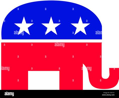 Us Republican Political Party Logo Exclusive To Alamy Only Stock