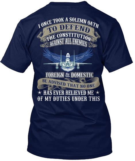 Limited For Air Force Veteran I Once Took A Solemn Oath To Defend The Constitution Against All