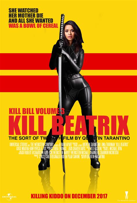 Ума турман, джули дрейфус, дэрил ханна. Kill Bill Vol. 3 - PosterSpy
