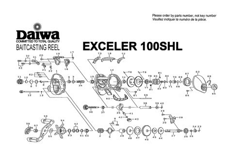 Daiwa Reel Diagrams Parts Lists Heat Exchanger Spare Parts