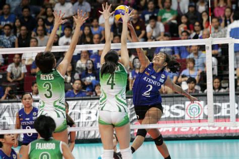 It's winning time once again at the uaap women's volleyball tourney! IN PHOTOS: Ateneo Lady Eagles defeat La Salle in 4 sets