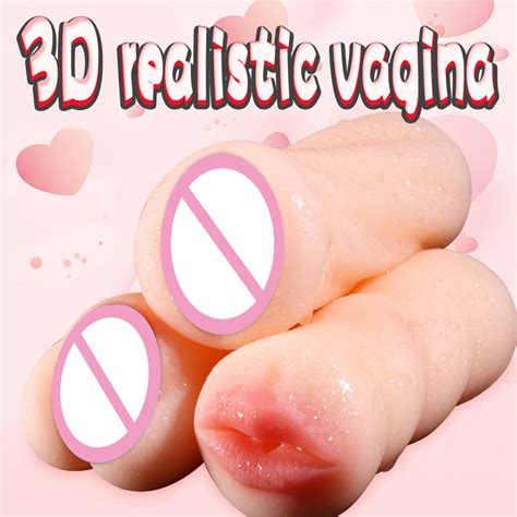 Vagina For Men Toy Sex Toys D Realistic Anal Oral Deep Throat Male Masturbator Silicone