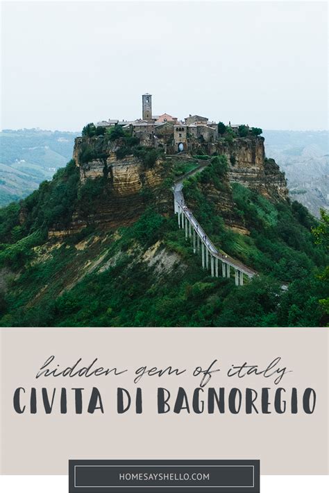 Civita Di Bagnoregio The City That Must Live Home Says