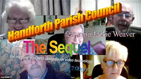 The Sequel Extraordinary Meeting Of The Handforth Parish Council Feat Jackie Weaver Post Coup