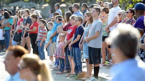 Hundreds Gather For Somber Clovis Ceremony Honoring 911 Victims