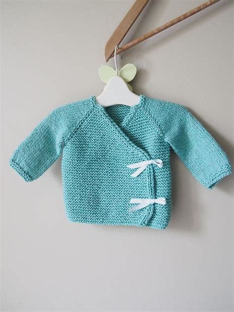 Baby Cardigan Knitting Pattern Baby Kimono Knitting Pattern Lil