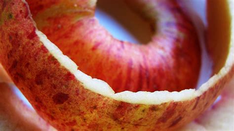 Apple Skin Peeling Back Cancer