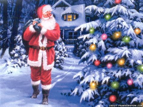 Daniel Sierra Best Christmas Tree And Santa Claus Wallpapers For