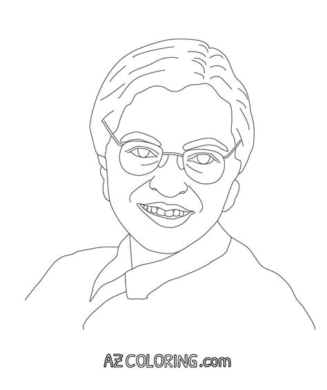 Rosa Parks Coloring Pages And Printables Coloring Pages