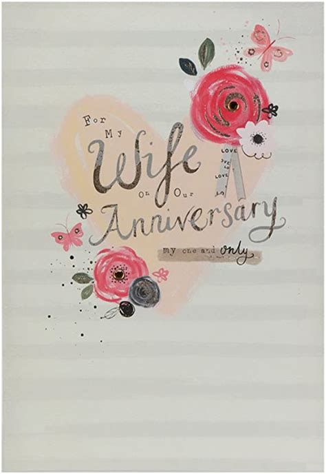 Hallmark Anniversary Card For Wife One And Only Medium