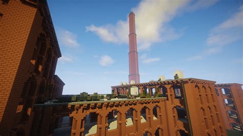 Converted Factory Building Minecraft Map