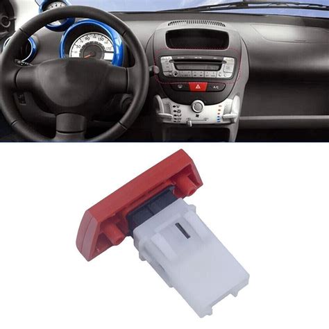 6490 NG Hazard Warning Switch Replacement For Peugeot 107 Citroen C1