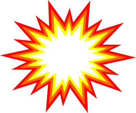 爆炸框卡通特效火焰爆炸素材png免费下载 图星人