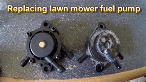 Replacing A Leaking Lawn Mower Fuel Pump John Deere Lt180 Fuel Pump