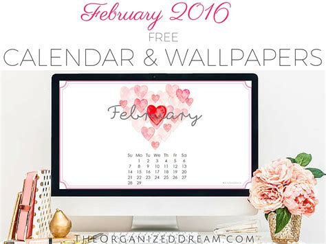 62 February Desktop Wallpaper 2016