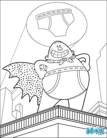 The supa buddies bamboozled the baddies, but all's not right in the world. Color online | Captain underpants, Coloring pages, Cartoon ...