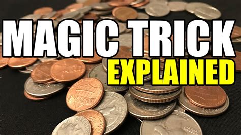 Exact Change Magic Trick Explained Youtube