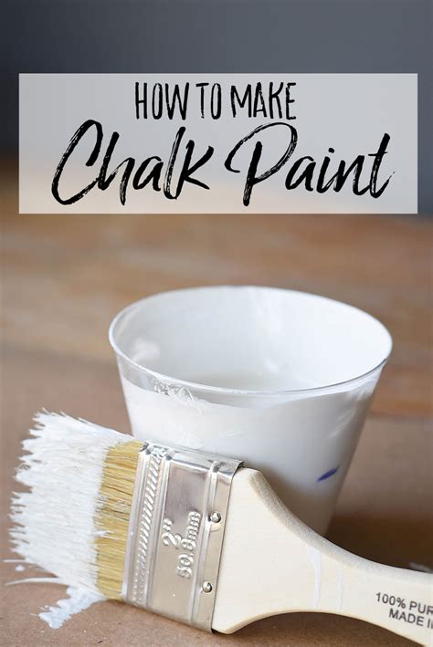 Chalk paint can be used to revive and upcycle old furniture and home accessories. The Best DIY Chalk Paint Recipe - Our Handcrafted Life