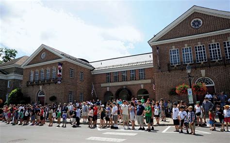 Baseball Hall Of Fame Museum Cooperstown New York United States
