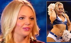 Cheerleader Called Chunky By Cbs Sports Blogger Says She Should Be