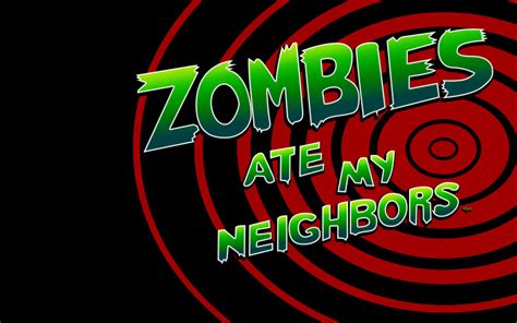 Zombies Ate My Neighbors Background By Toksic Krusayder On Deviantart