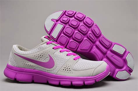Budget Nike Air Max Women Gray Pink Running Shoes Wear Resistance